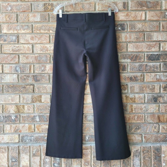 Betabrand Straight Leg Classic Dress Yoga Pants Black Size Medium Short Peti - Picture 2 of 5